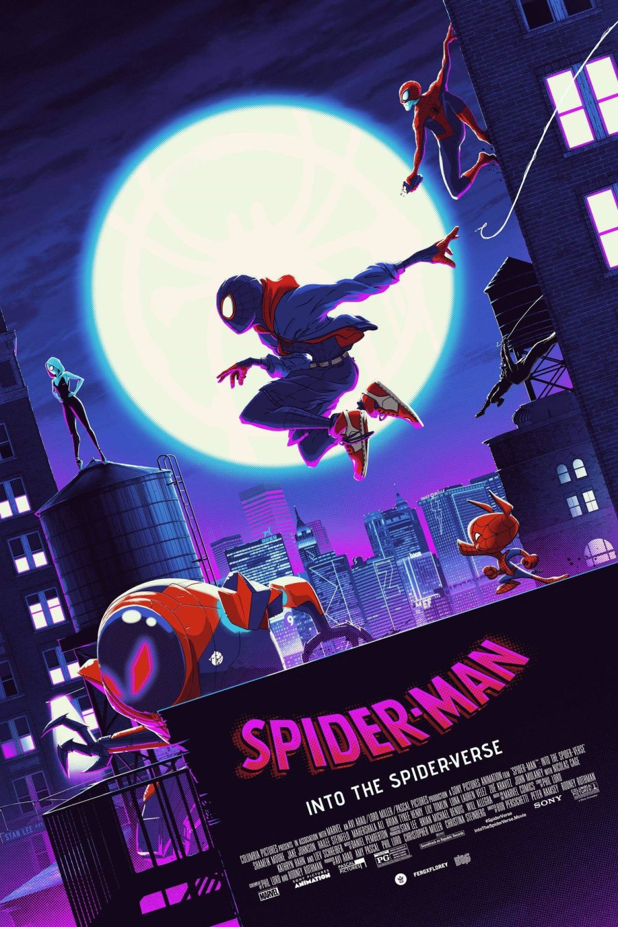this-cool-spider-man-into-the-spider-verse-poster-art-from-matt-ferguson-glows-in-the-dark1